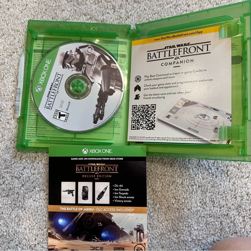 Xbox One | Star Wars Battle Front Delux Edition (2015) | Case & Game